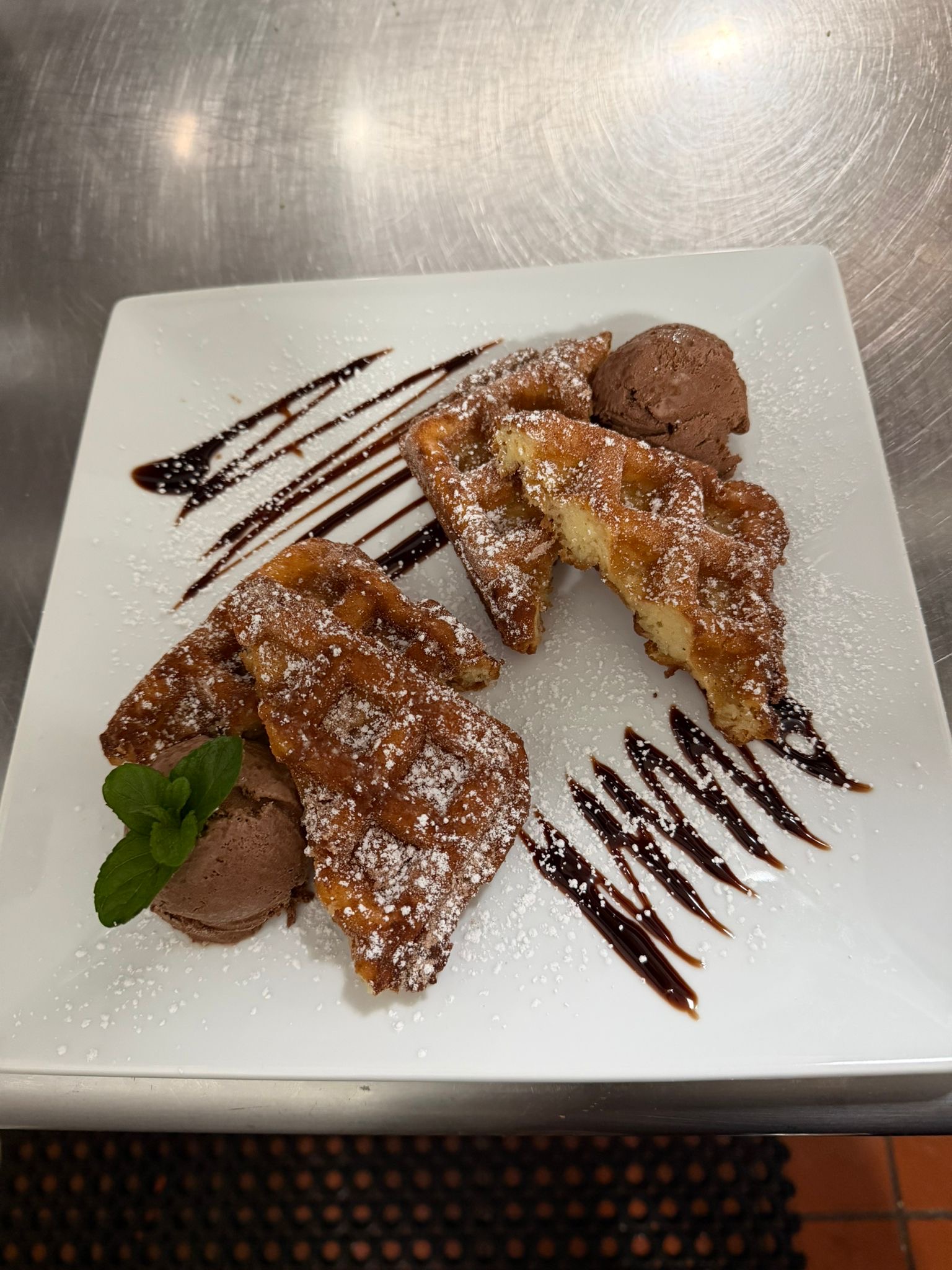 Our Famous Churro Waffle